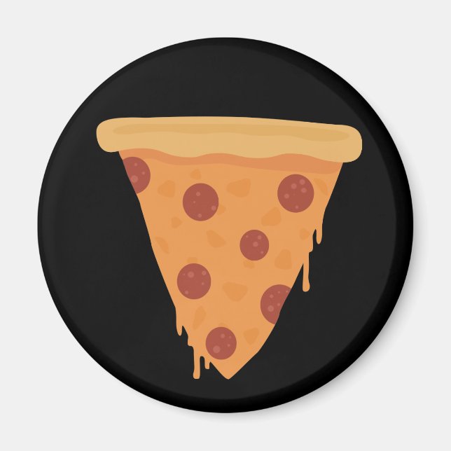 Pizza-segment Magnet (Framsidan)