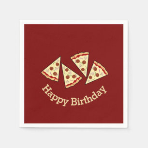 Pizza-segmentdesign Pappersservett