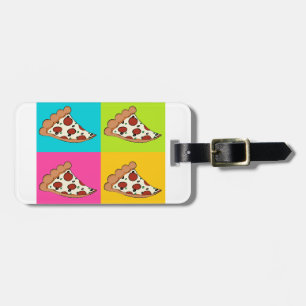 Pizza-segmentets mönsterrutor bagagebricka