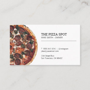Pizza Shop Visitkort
