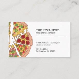 Pizza Shop Visitkort