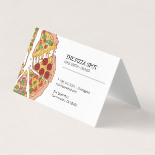 Pizza Shop Visitkort