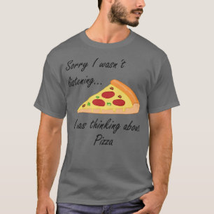 Pizza Skapar lustigt och säger att det handlar om T Shirt
