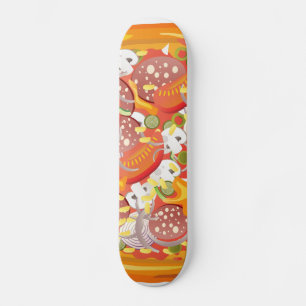 Pizza Skateboard Bräda 19,5 Cm