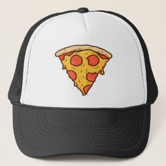 pizza, skiva, pizzaslice, droppande, pepparoni, fö keps