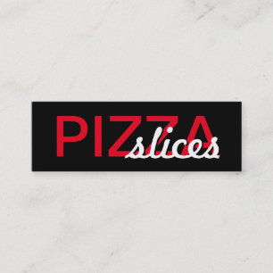 pizza skivar stansmaskinkortet lojalitetskort