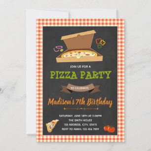 Pizza sleepoker inbjudningar