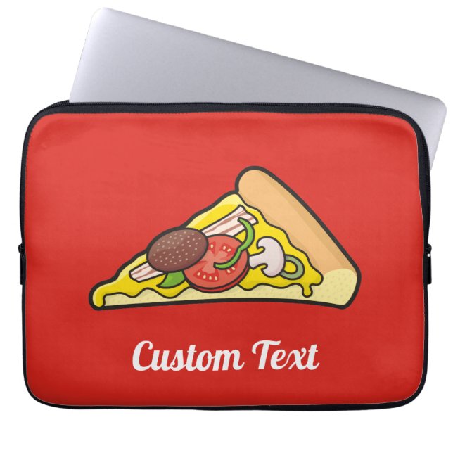 Pizza Slice Laptop sleeve (Framsidan)