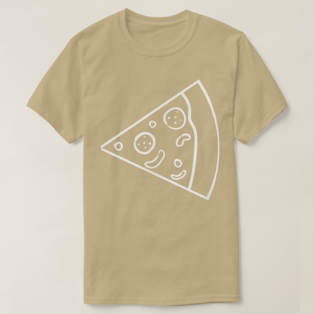 Pizza Slice Matching Couple For Food Lovers Pizza  T Shirt (Design framsida)