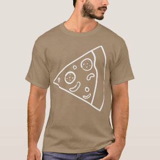 Pizza Slice Matching Couple For Food Lovers Pizza  T Shirt
