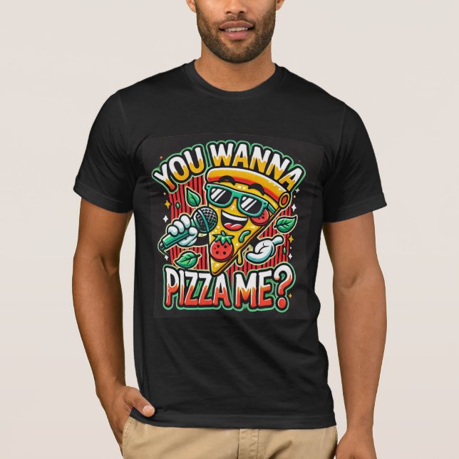 pizza slice t shirt (Framsida)