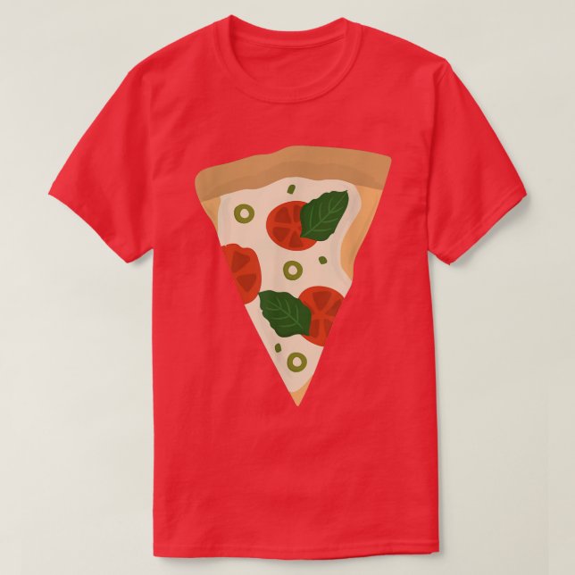 Pizza Slice T-Shirt (Design framsida)