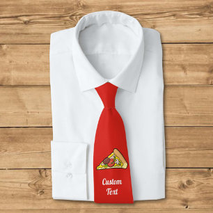 Pizza Slice Tie Slips