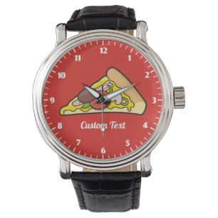 Pizza Slice Wristwatch Armbandsur