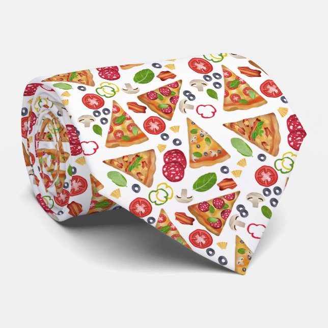 Pizza Slices Mönster Slips (Rullad)