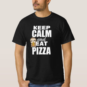 Pizza Sloth Pizza Älskare Funny Say T Shirt
