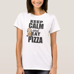 Pizza Sloth Pizza Älskare Funny Say T Shirt