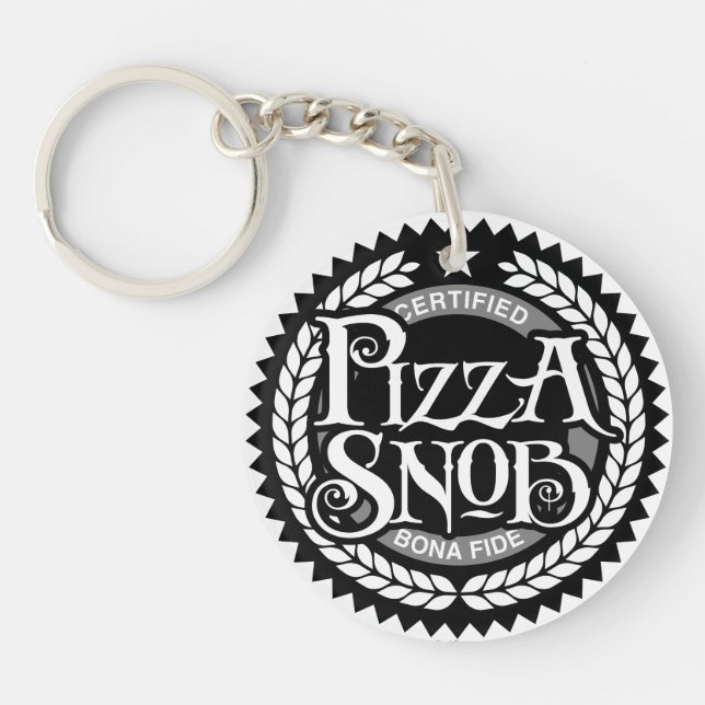 Pizza Snob - lustig pizza älskare (Framsidan)