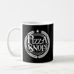 Pizza Snob - lustig pizza älskare Kaffemugg