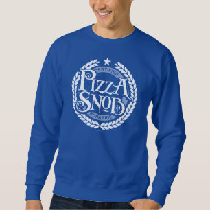 Pizza Snob - lustig pizza älskare Lång Ärmad Tröja