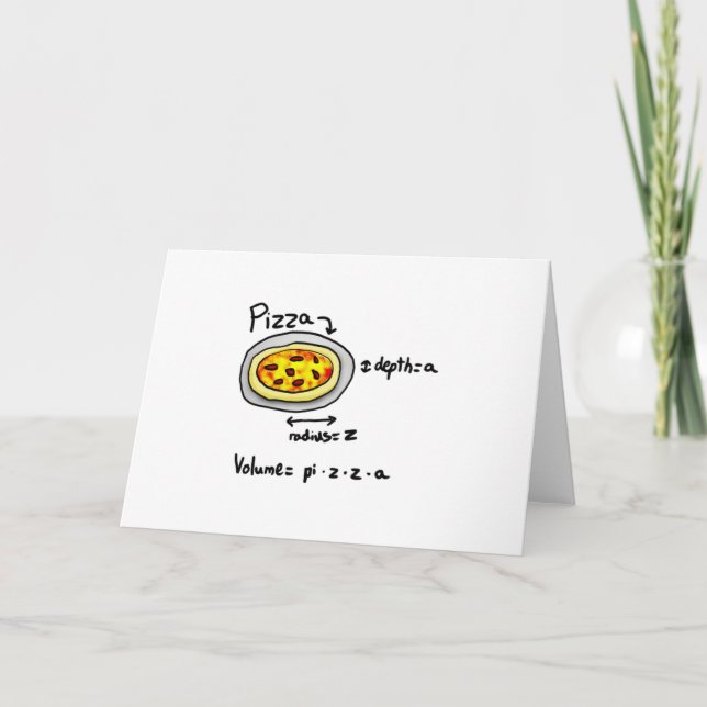 Pizza Solved Kort (Framsida)