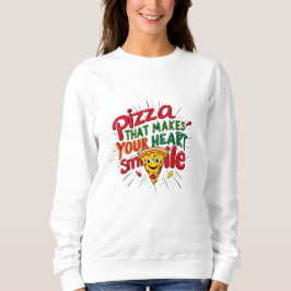Pizza som gör din hjärt-mil-T-Shirt | Roligt T Shirt