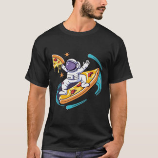 pizza space är kärlek t shirt
