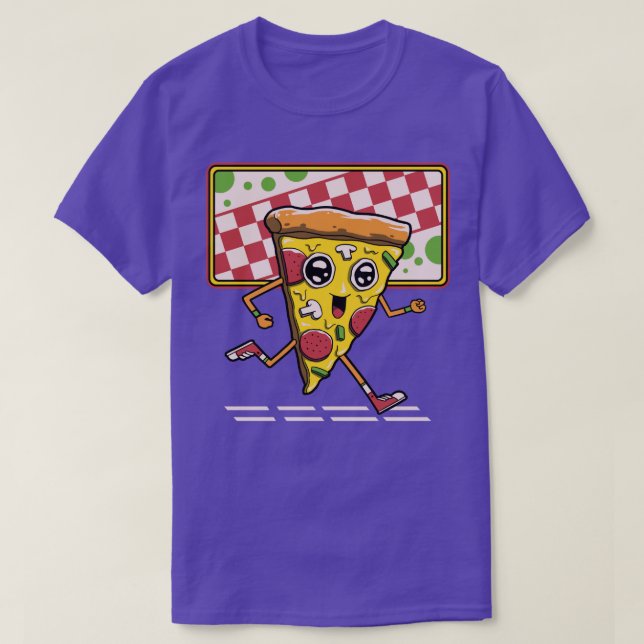 Pizza Springa T Shirt (Design framsida)