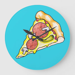 Pizza Stor Klocka