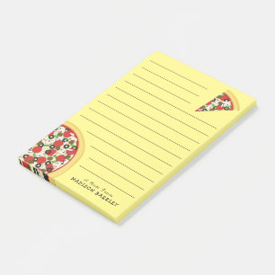 Pizza Supreme Combo Cute Kids Food Post-it Block