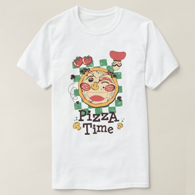 Pizza T-Shirt (Design framsida)