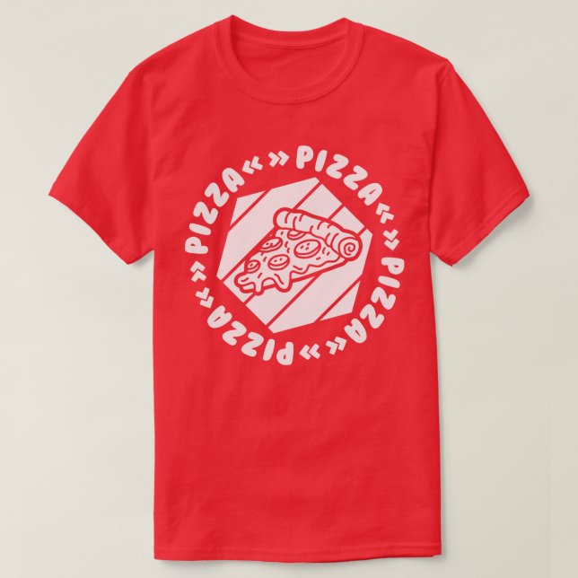 Pizza T Shirt (Design framsida)