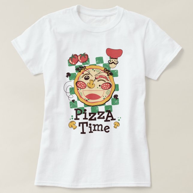 Pizza T-Shirt (Design framsida)