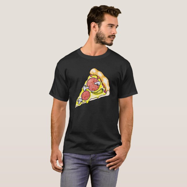 Pizza T-shirt (Hel framsida)