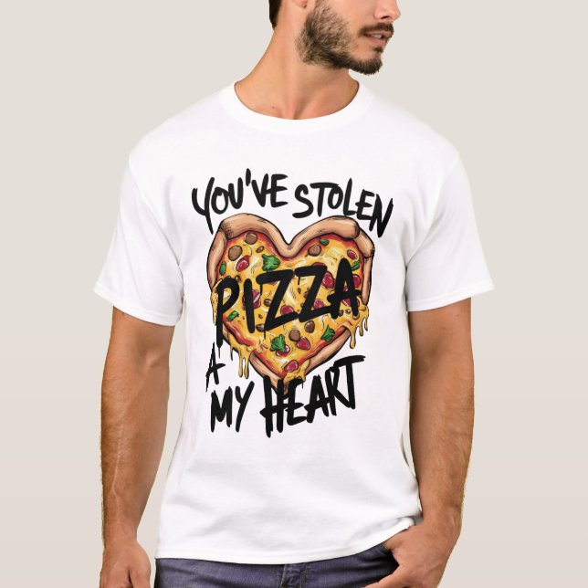 Pizza T Shirt (Framsida)