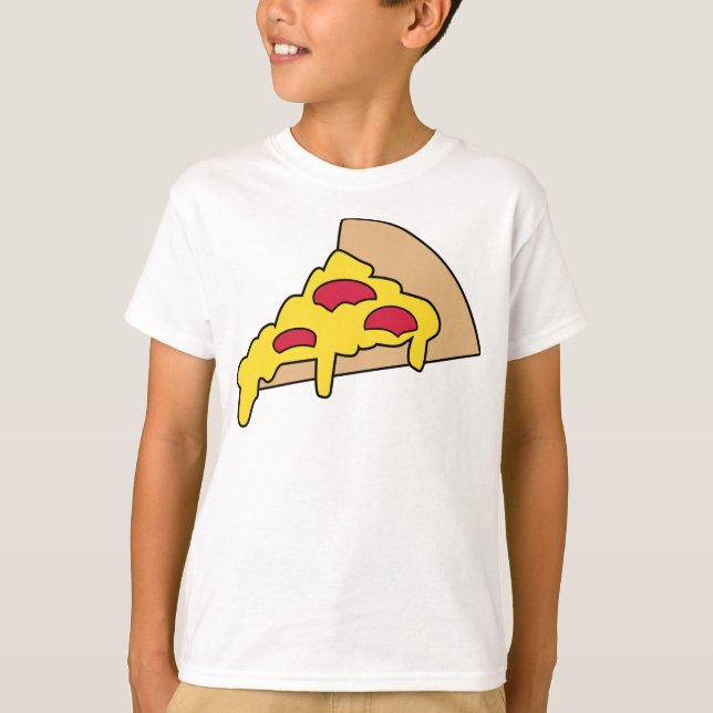 Pizza Tee Shirt (Framsida)