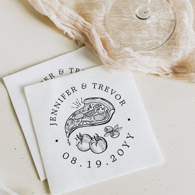 Pizza Tematisk Gourmet | Servetter (Skapare uppladdad)