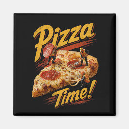 Pizza Tid! Magnet