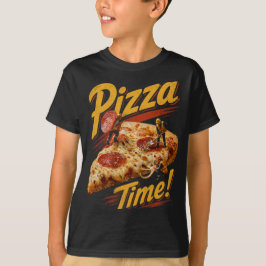Pizza Tid! T Shirt