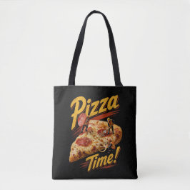 Pizza Tid! Tygkasse