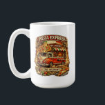 Pizza Time Funny Mug – Cute Pizza Lover Coffee Cup Kaffemugg<br><div class="desc">Start your day with pizza vibes! This fun pizza mug features a bold and playful pizza design with the phrase “Pizza Time – Eat Pizza & Destroy”. Perfect for pizza lovers, gamers, and foodies who enjoy funny food art. Great for coffee, tea, or hot chocolate and a perfect gift for...</div>