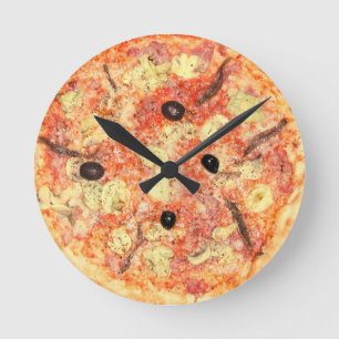 Pizza Time Rund Klocka