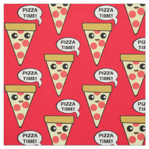 Pizza Time Tyg