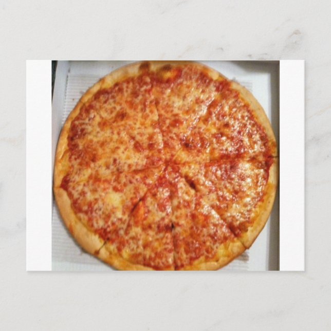 Pizza Time! Vykort (Framsida)