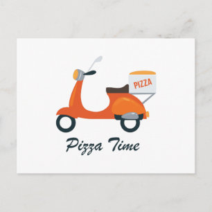 Pizza Time Vykort