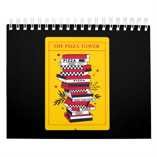 Pizza Torn Kalender (Omslag)