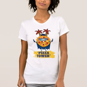 Pizza Torn T Shirt