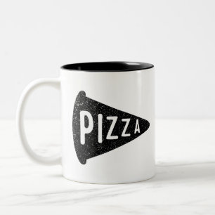 Pizza Två-Tonad Mugg