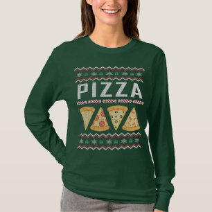 Pizza Uggig julsötare T Shirt