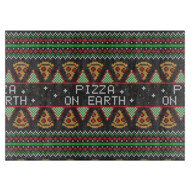 Pizza Ugly jul Sweater (Framsidan)